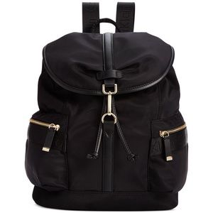 [SOLD] Calvin Klein Black Nylon Backpack